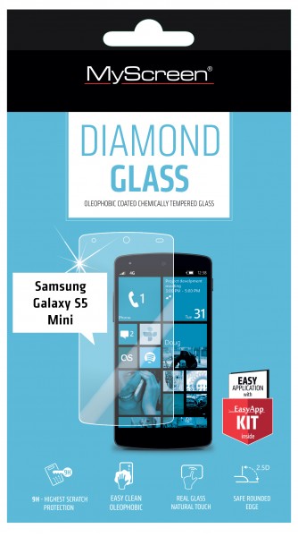 MYSCREEN Diamond Glass Schutzglas für GS5 Mini