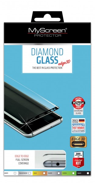 MYSCREEN Diamond Glass Edge 3D iPhone X