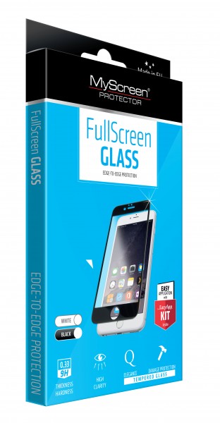 MYSCREEN FullScreen Schutzglas Samsung S8 Plus