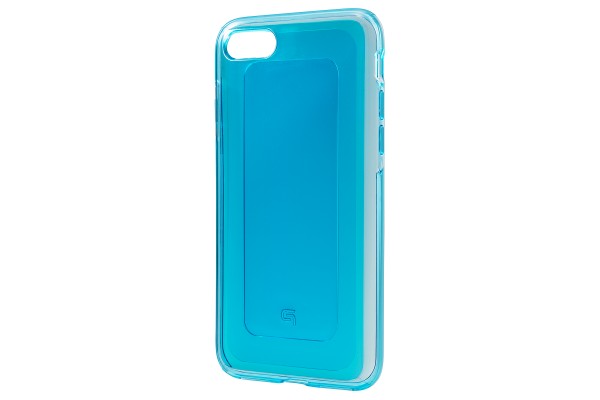 GRAMAS Gems Hybrid Hülle iPhone 8/7 blau
