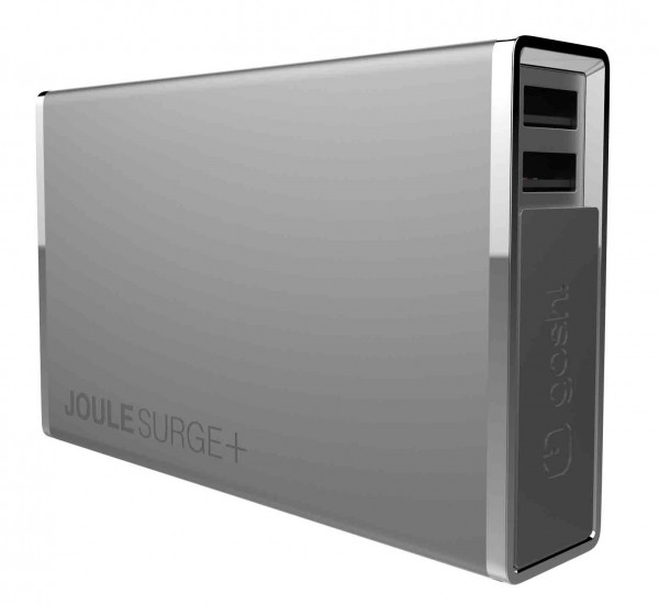 GOSH JouleSurge+ Premium Powerbank 12000 mAh Grau