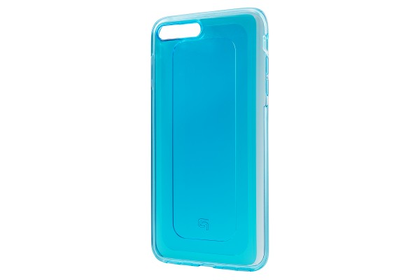 GRAMAS Gems Hybrid Hülle iPhone 8/7 Plus blau